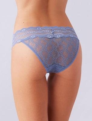 Lace Kiss Bikini - White | Wacoal Latest