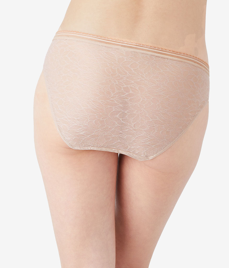 Etched in Style Bikini - Au Natural | Wacoal Quality