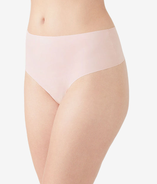 b.bare Hi-Waist Thong - Rose Smoke | Wacoal Top Pick
