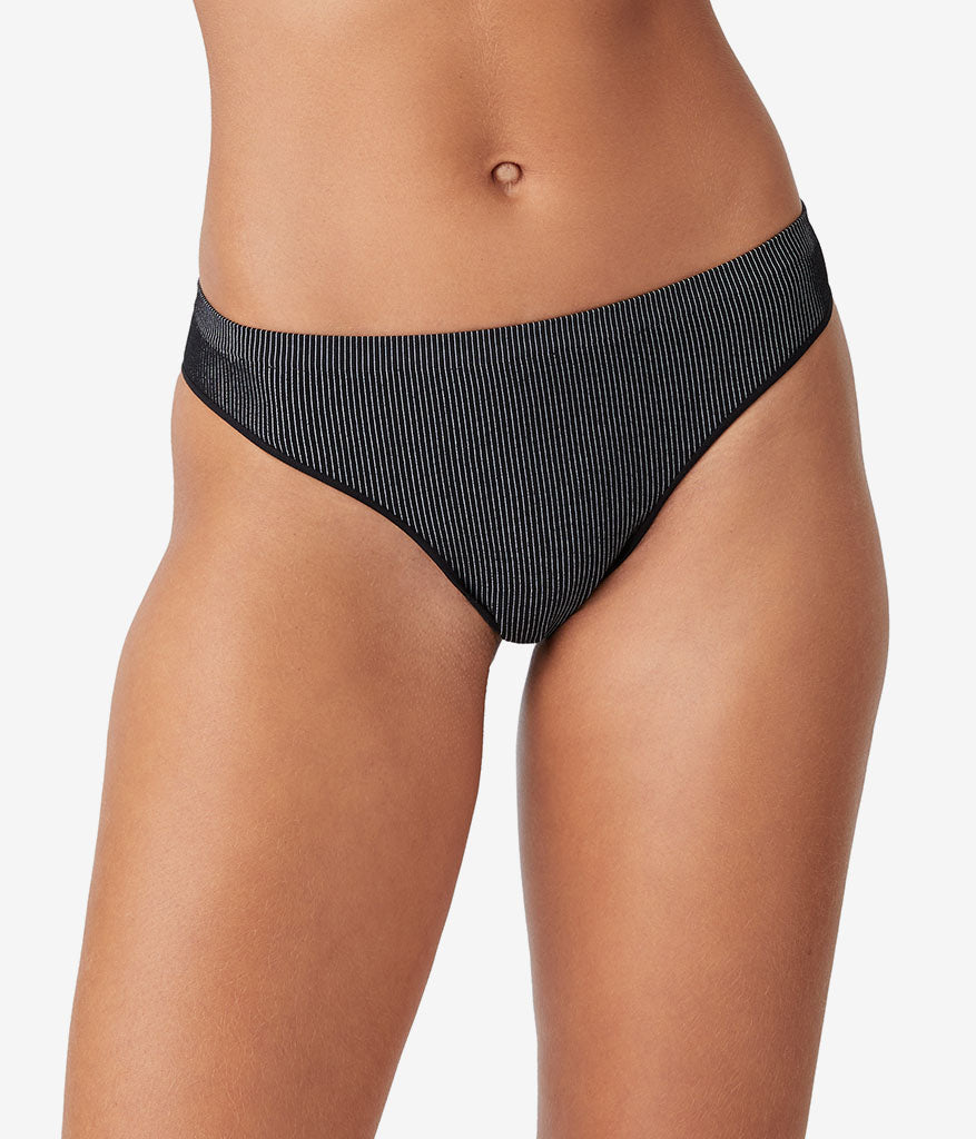 Comfort Intended Rib Thong - Night | Wacoal Quality
