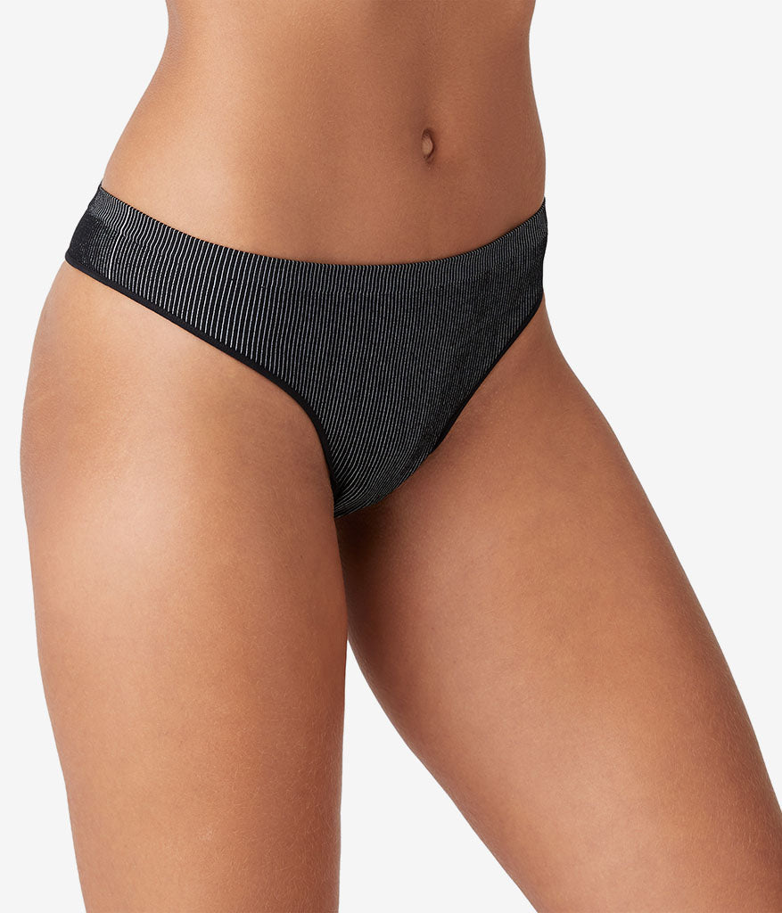 Comfort Intended Rib Thong - Night | Wacoal Quality