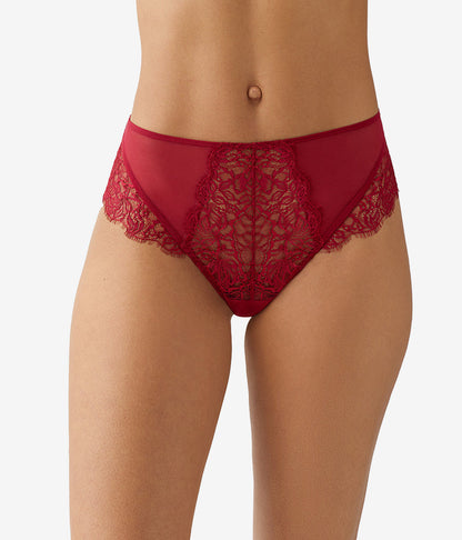It's On Hi-Waist Thong - Biking Red | Wacoal Great Value
