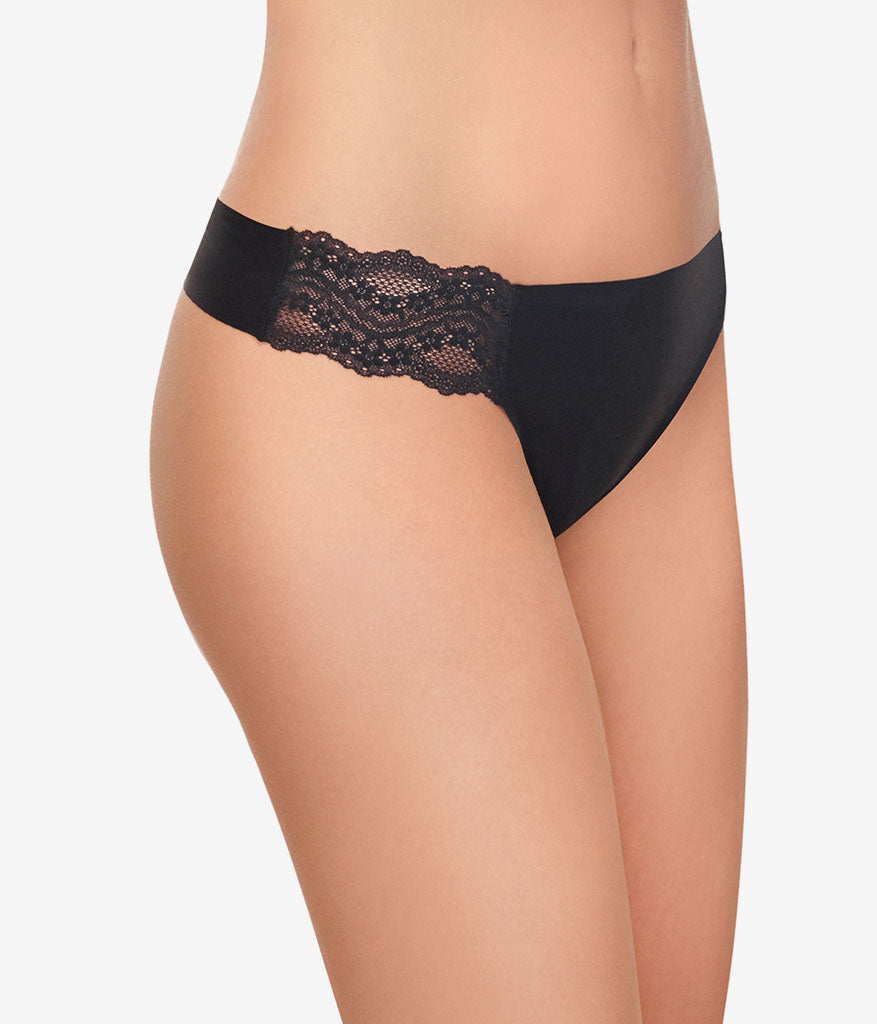b.bare Thong Panty Pack - Au Natural/Au Natural/Night | Wacoal Customer Favorite