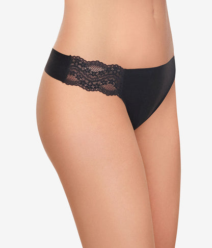 b.bare Thong Panty Pack - Au Natural/Au Natural/Night | Wacoal Customer Favorite