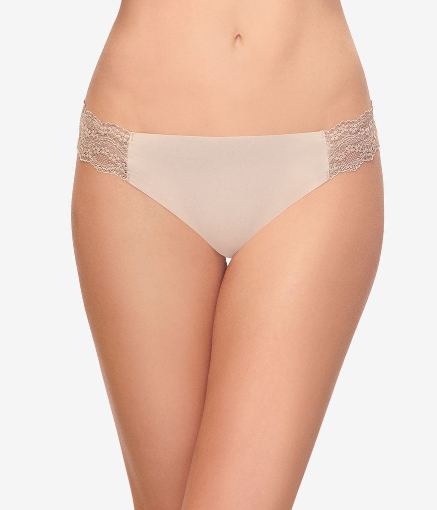 b.bare Thong Panty Pack - Au Natural/Au Natural/Night | Wacoal Customer Favorite