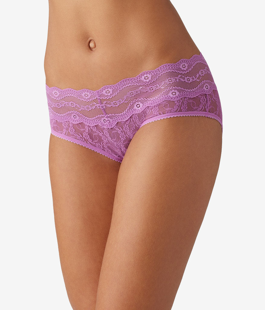 Lace Kiss Hipster - Mulberry | Wacoal Great Value