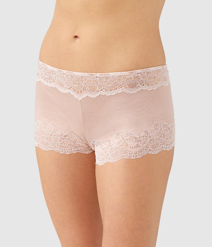 Modern Affair Boyshort - Rose Dust/Angel Wing | Wacoal Smart Buy