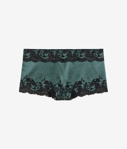 Modern Affair Boyshort - Silver Pine/Black | Wacoal Latest