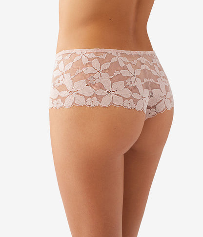 Feeling Famous Tanga - Rose Smoke/White | Wacoal Customer Favorite