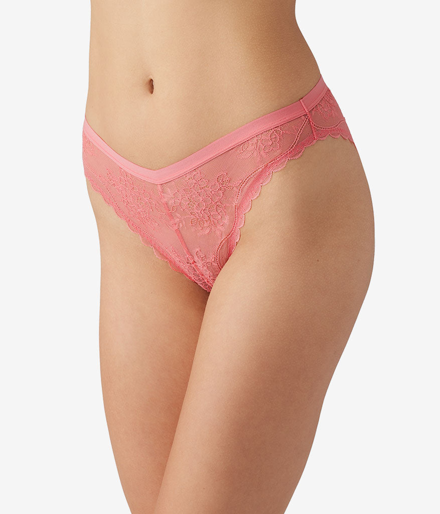 No Strings Attached Cheeky - Tea Rose | Wacoal Quality