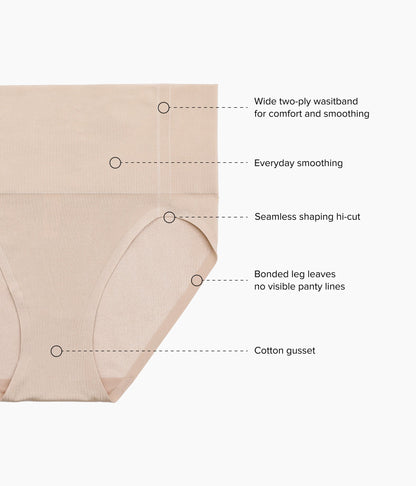 Smooth Series™ Shaping Hi-Cut - Roebuck | Wacoal Quality