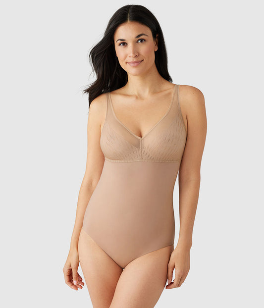Elevated Allure Wire Free Shaping Body Briefer - Roebuck | Wacoal Customer Favorite