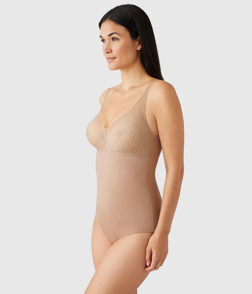 Elevated Allure Wire Free Shaping Body Briefer - Roebuck | Wacoal Customer Favorite