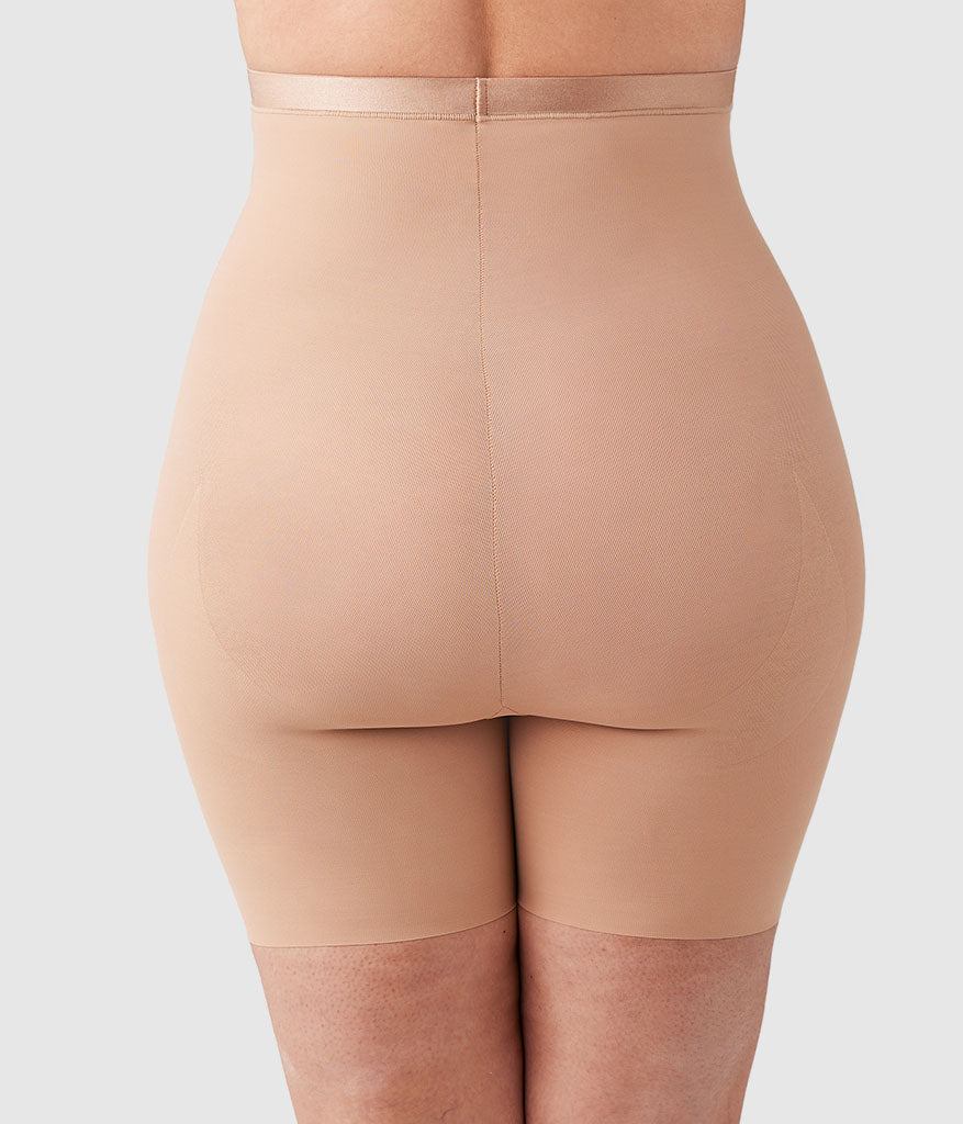 Shape Revelation® Hourglass Hi-Waist Thigh Shaper - Praline | Wacoal Top Pick