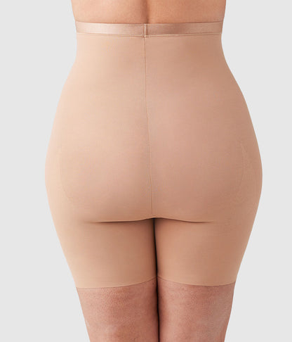 Shape Revelation® Hourglass Hi-Waist Thigh Shaper - Praline | Wacoal Top Pick