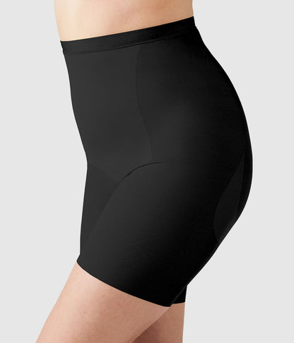 Shape Revelation® Straight Hi-Waist Thigh Shaper - Black | Wacoal Great Value