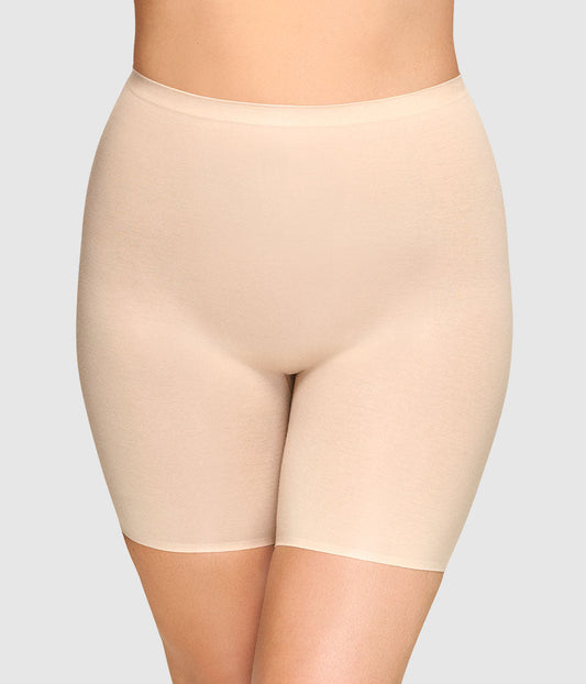 Beyond Naked Cotton Blend Thigh Shaper - Sand | Wacoal Quality