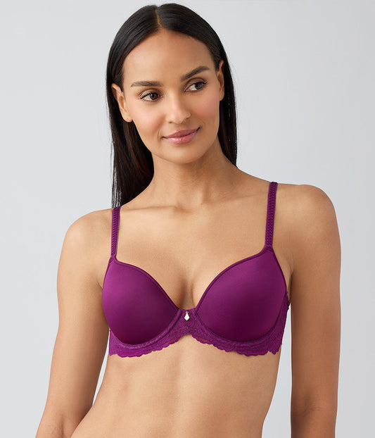 Vivid Attraction T-Shirt Bra - Dark Purple | Wacoal Latest