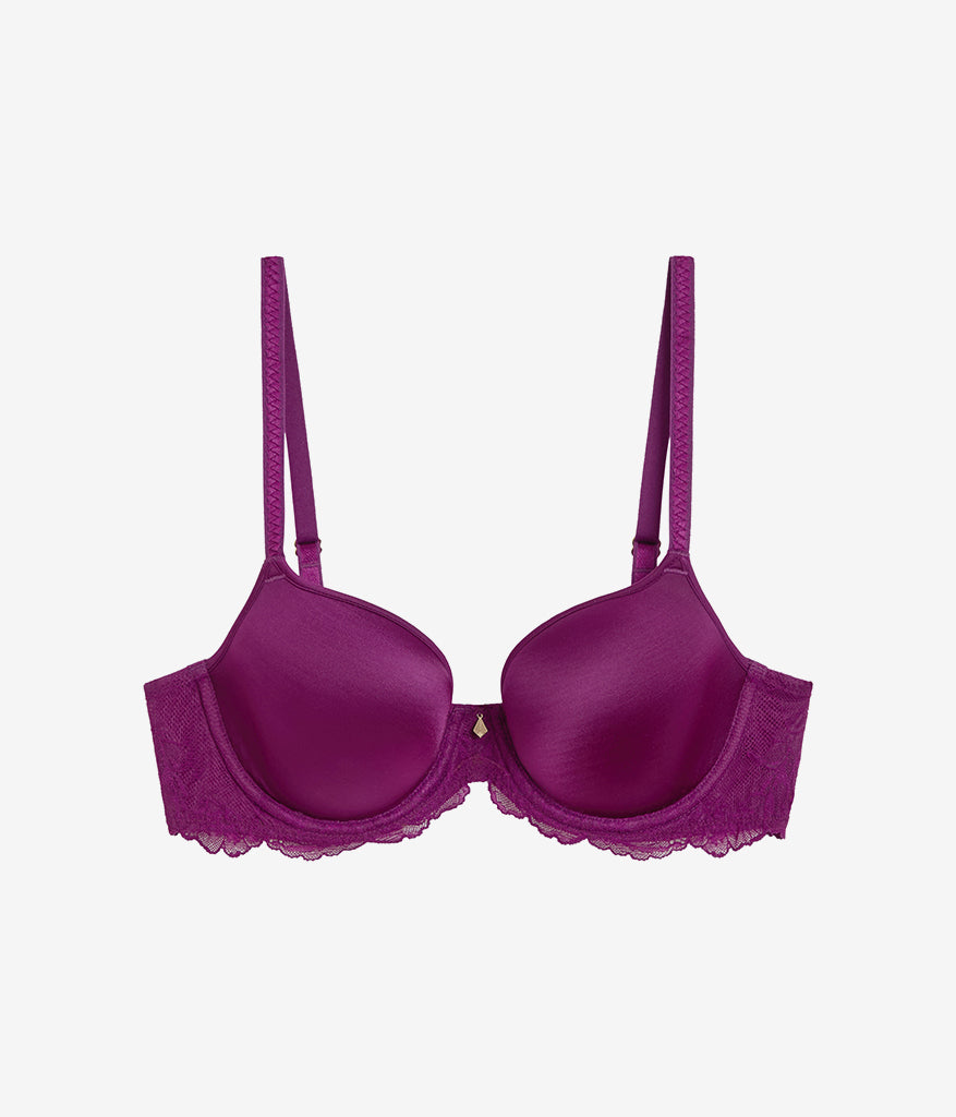 Vivid Attraction T-Shirt Bra - Dark Purple | Wacoal Latest
