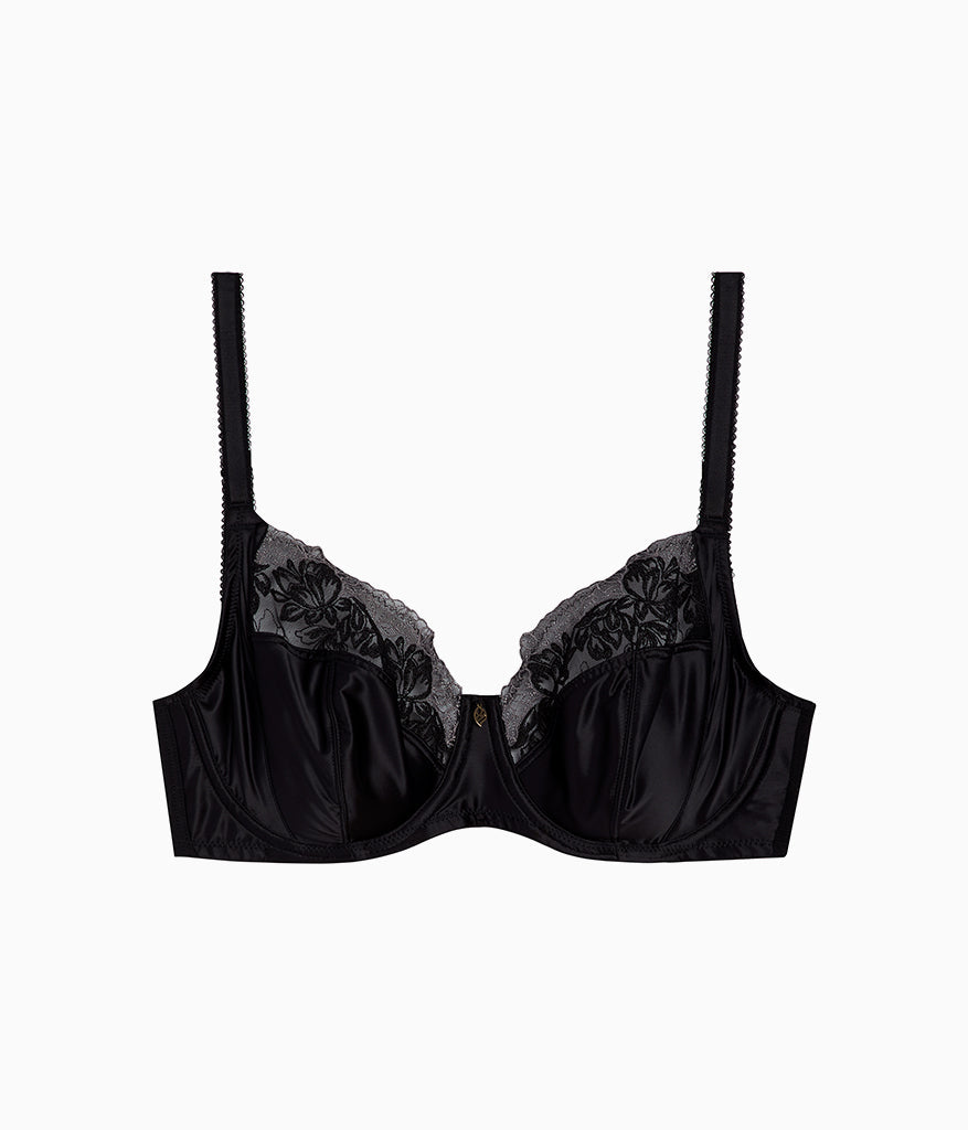 Side Note Underwire Bra - Black | Wacoal Trusted