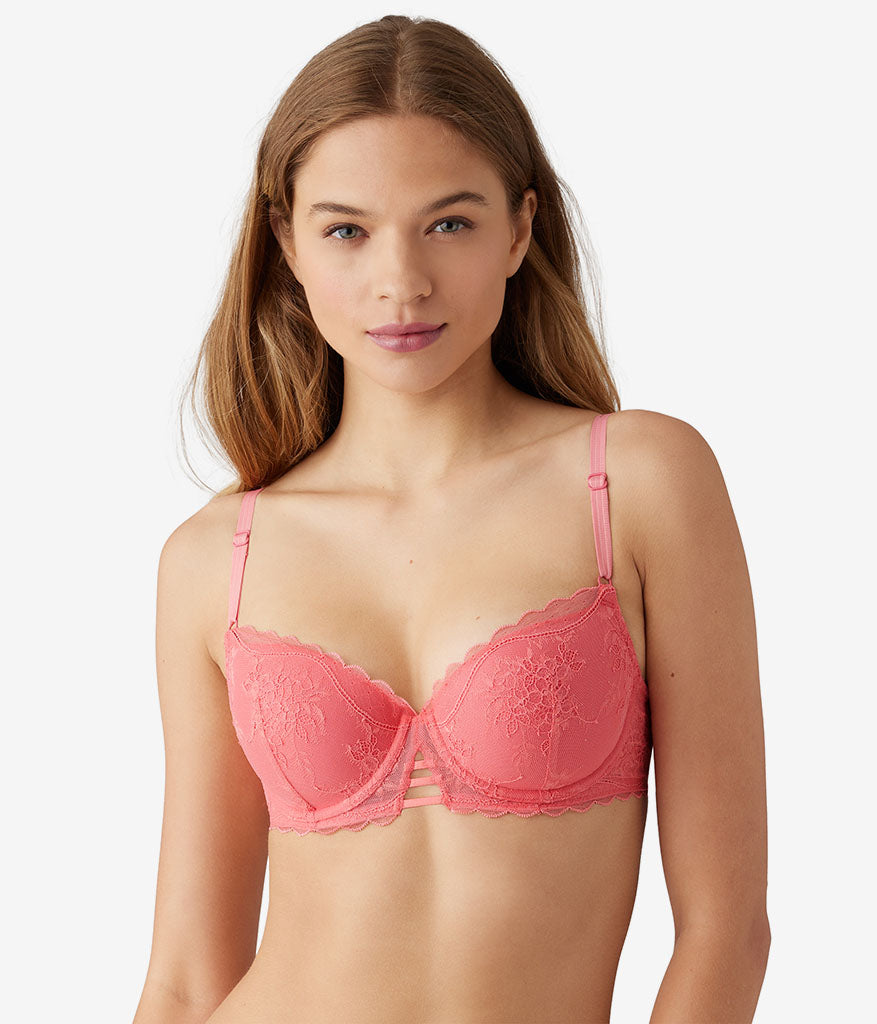 No Strings Attached Contour Bra - Tea Rose | Wacoal Top Pick