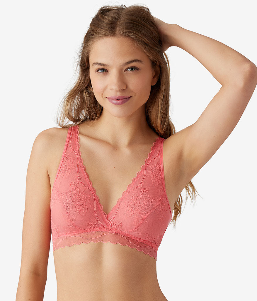 No Strings Attached Bralette - Tea Rose | Wacoal Smart Buy