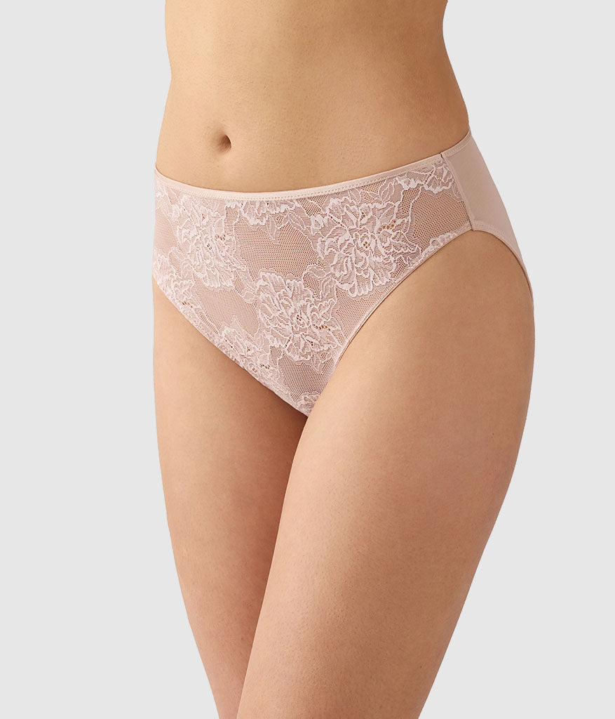 Full Bloom Hi-Cut - Rose Dust | Wacoal Top Pick