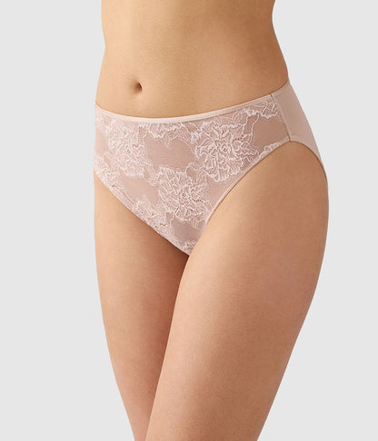 Full Bloom Hi-Cut - Rose Dust | Wacoal Top Pick