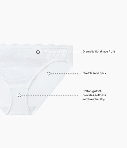 Modern Affair Bikini - White | Wacoal Great Value
