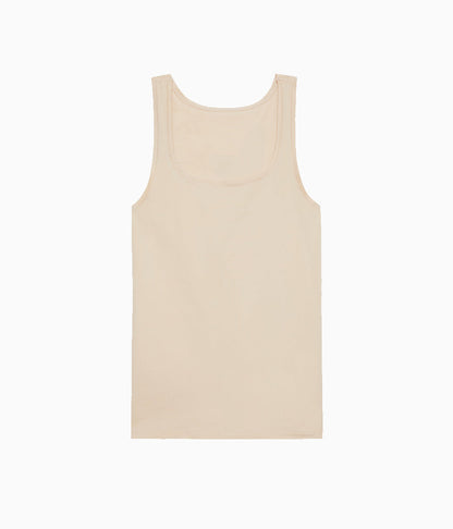 Understated Cotton Tank - Sand | Wacoal Latest