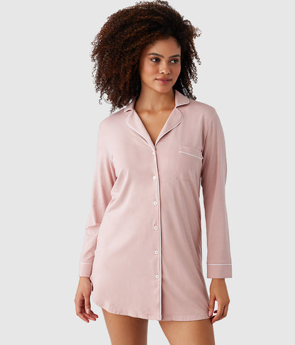 Lease to Lounge Sleepshirt - Blush Pink | Wacoal Top Pick