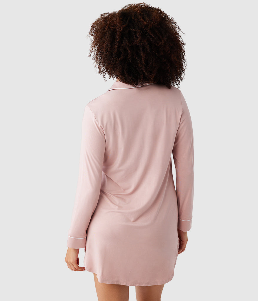 Lease to Lounge Sleepshirt - Blush Pink | Wacoal Top Pick