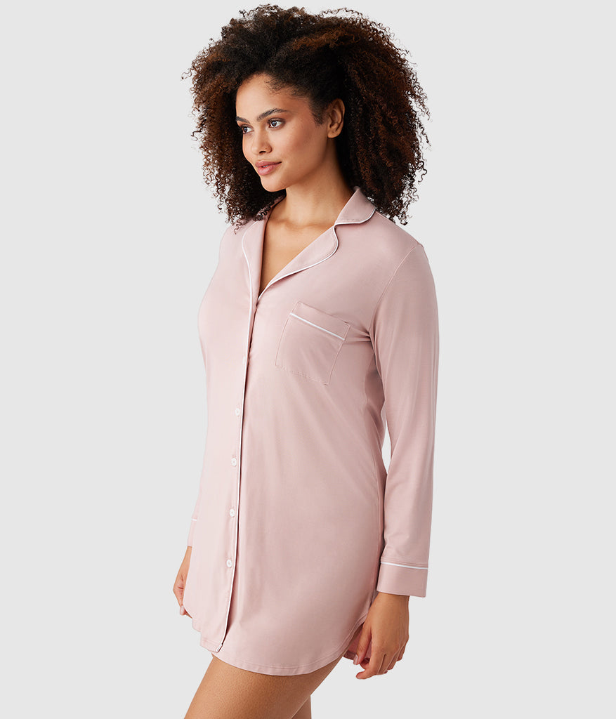 Lease to Lounge Sleepshirt - Blush Pink | Wacoal Top Pick