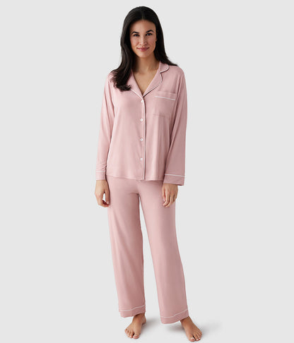 Lease to Lounge Pajama Set - Blush Pink | Wacoal Great Value