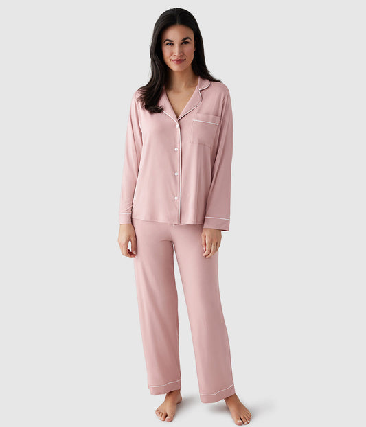 Lease to Lounge Pajama Set - Blush Pink | Wacoal Great Value