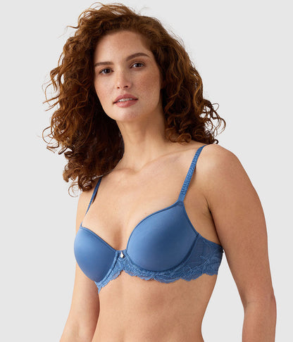 Vivid Attraction T-Shirt Bra - Blue Horizon | Wacoal Latest