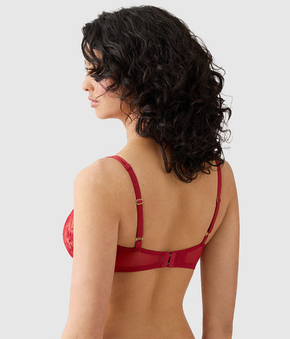 Midnight Soiree Underwire Bra - Regina Red | Wacoal Customer Favorite