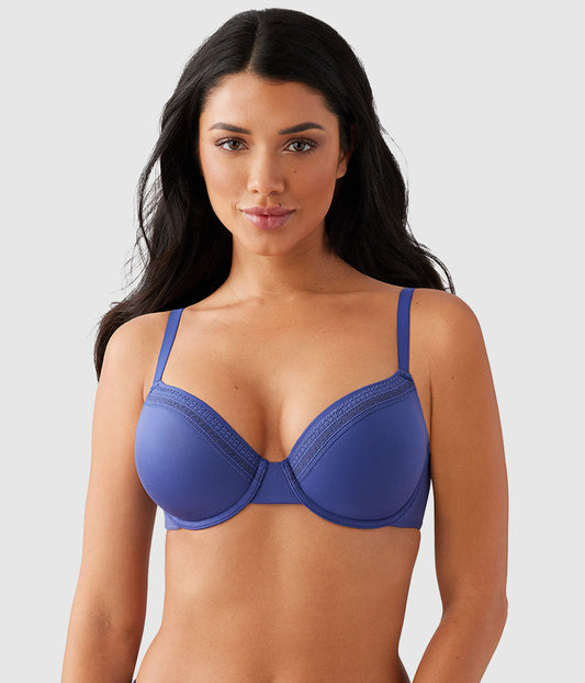 Perfect Primer Underwire T-Shirt Bra - Skipper Blue | Wacoal Great Value