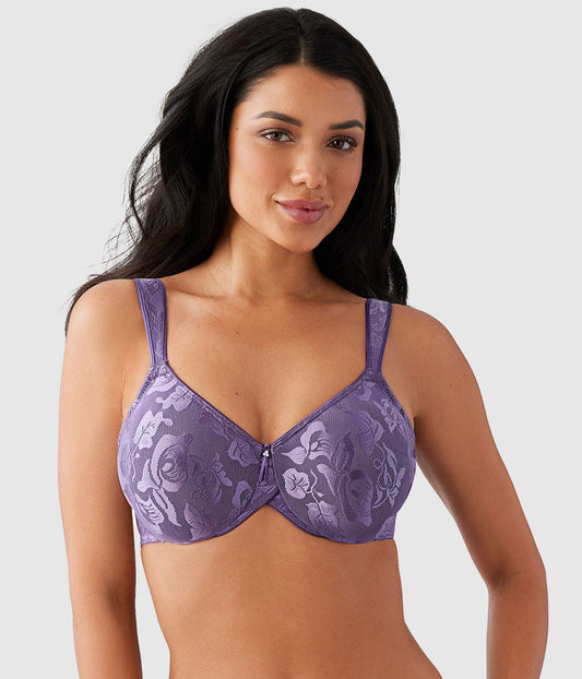 Awareness Underwire Bra - Grape Compote | Wacoal Latest