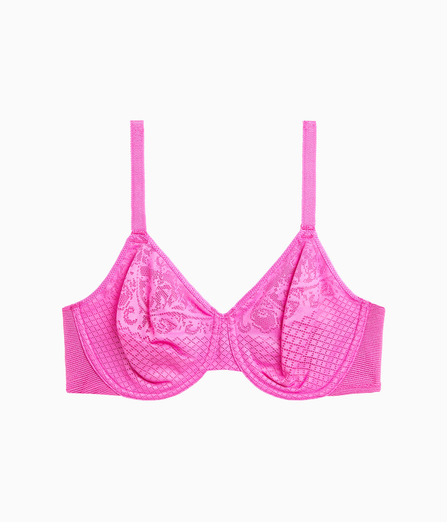 Visual Effects Minimizer Bra - Wild Azalea | Wacoal Trusted