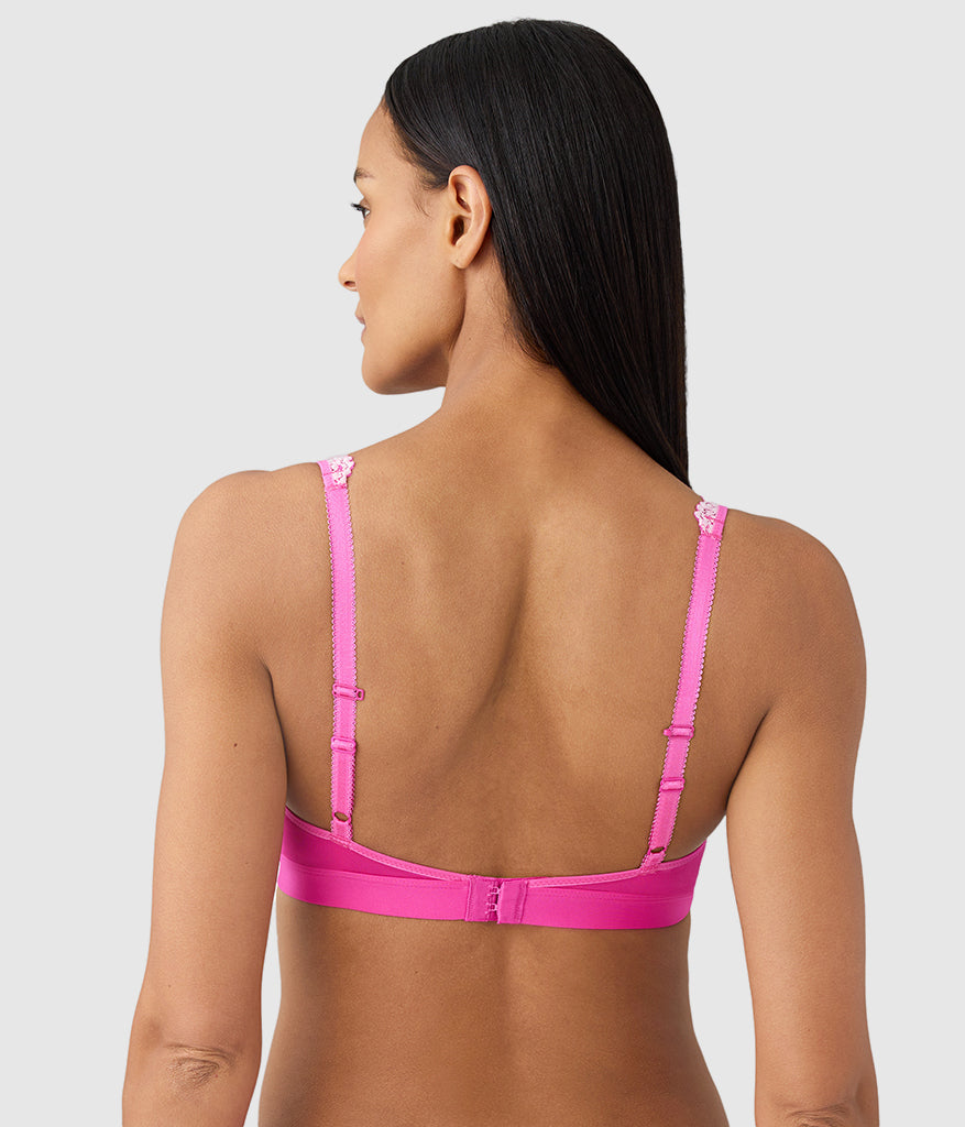 Embrace Lace® Wire Free Bralette - Wild Azalea/Cradle Pink | Wacoal Latest
