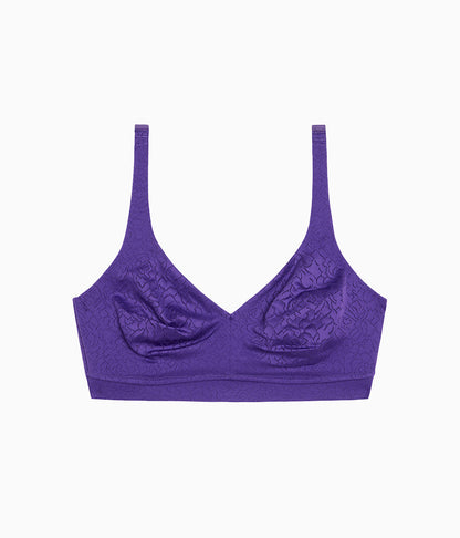 Inside Job™ Wire Free Bra - Purple Indigo | Wacoal Trusted