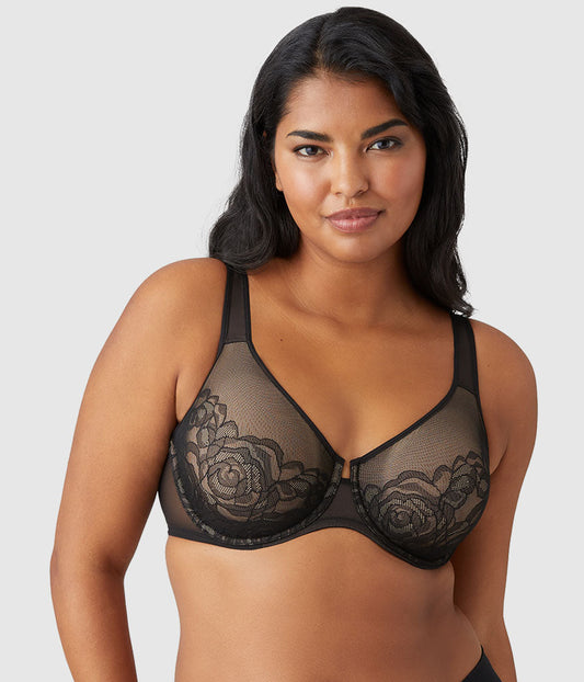 Stark Beauty Underwire Bra - Black | Wacoal Customer Favorite