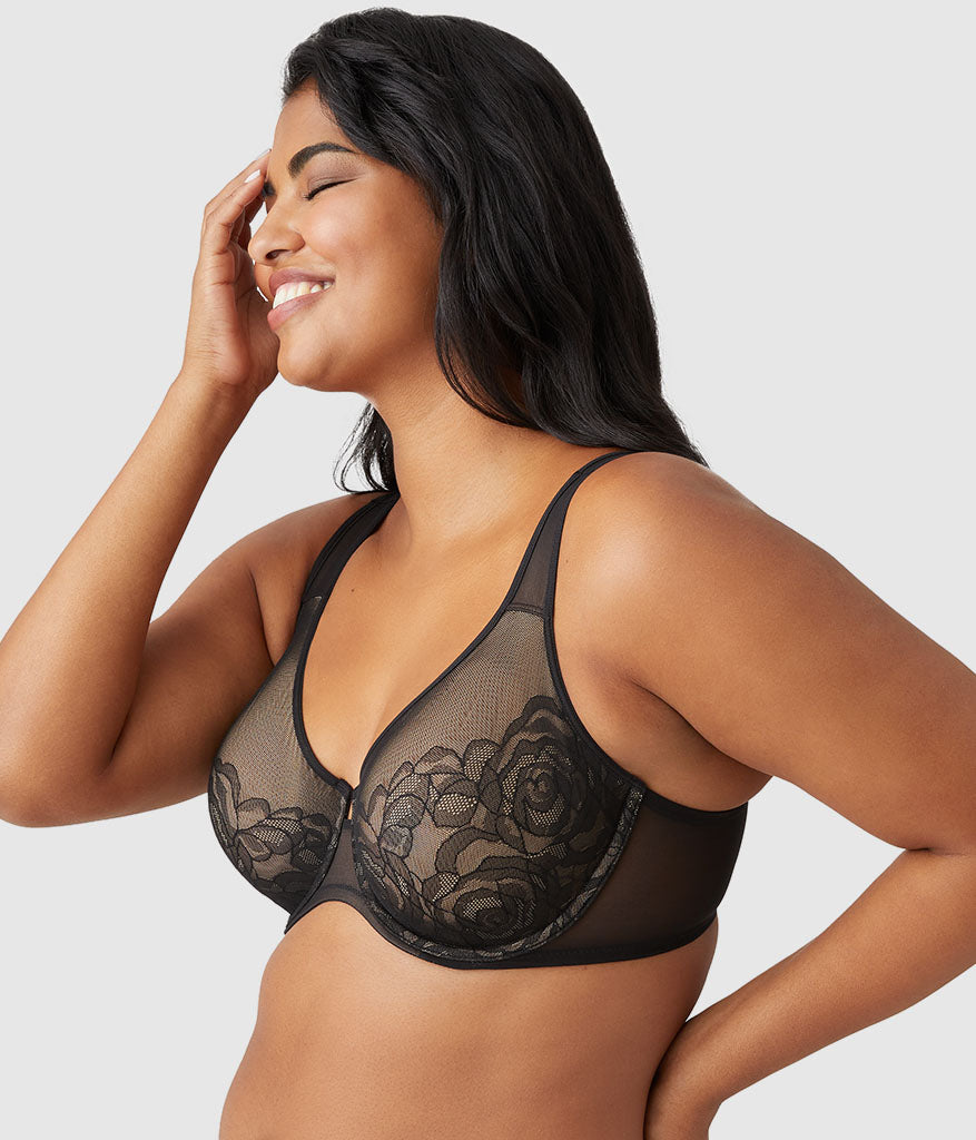 Stark Beauty Underwire Bra - Black | Wacoal Customer Favorite