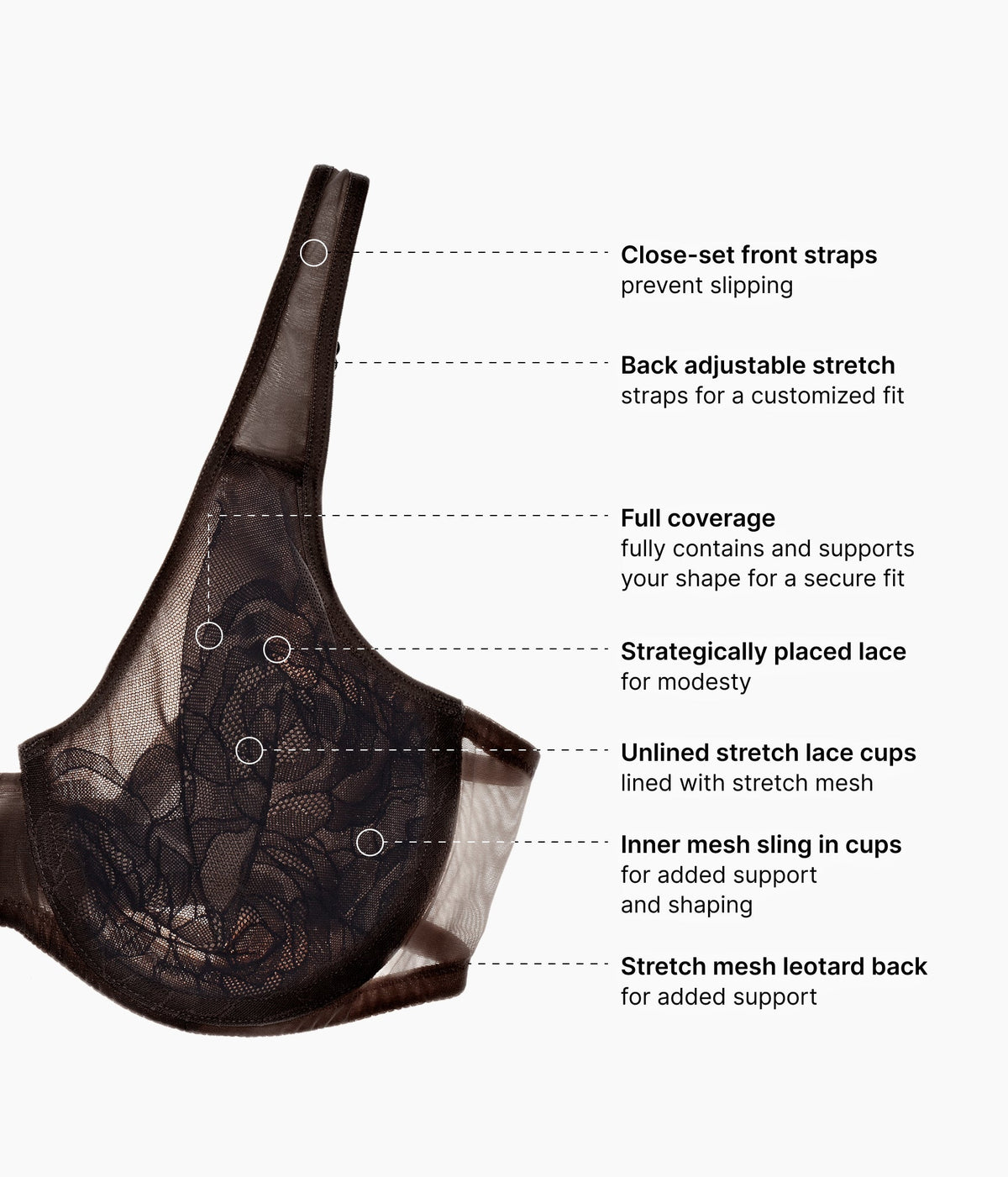 Stark Beauty Underwire Bra - Black | Wacoal Customer Favorite