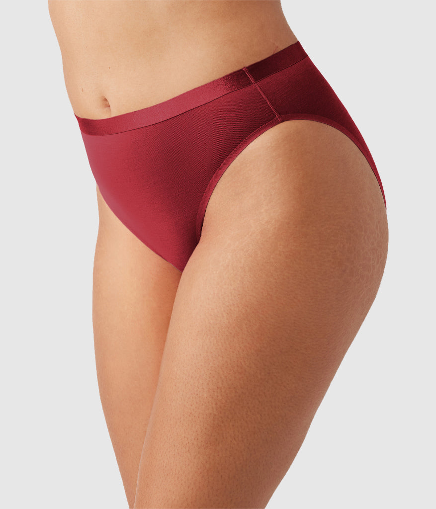 Tailored Finish Hi-Cut - Regina Red | Wacoal Great Value