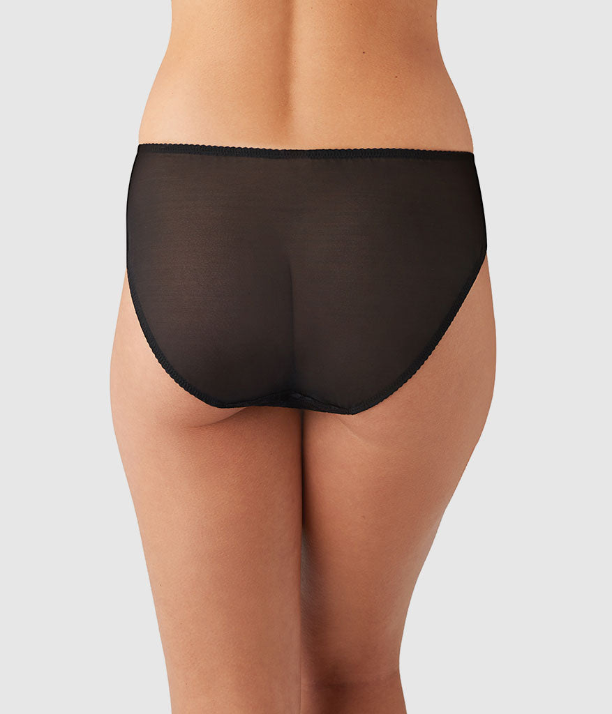 Lifted In Luxury Hipster - Black | Wacoal Latest