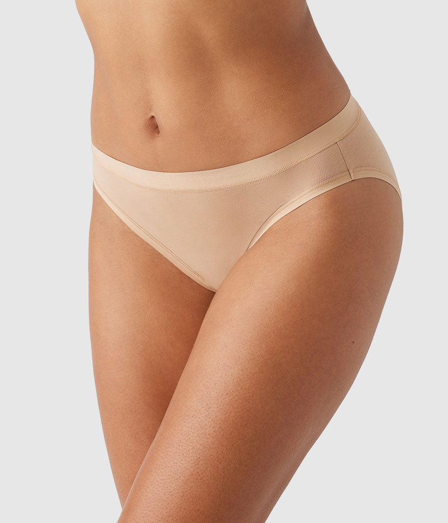 Understated Cotton Bikini - Praline | Wacoal Quality