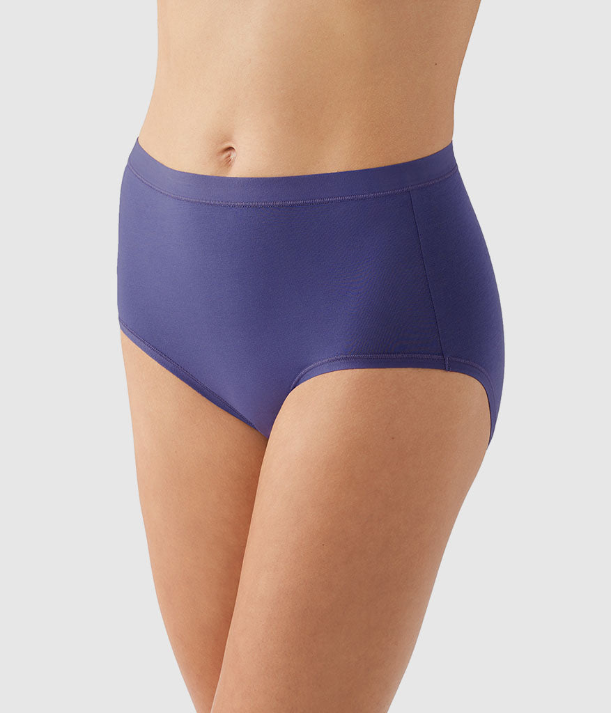 Understated Cotton Brief - Skipper Blue | Wacoal Smart Buy