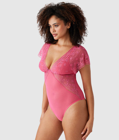 Lifted In Luxury Bodysuit - Hot Pink | Wacoal Trusted